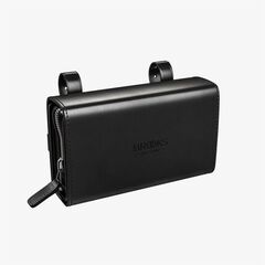 D-Shaped Saddle Bag Black