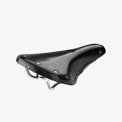 B17 Carved Short Saddle Black 