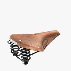 B67 Softened Short Saddle Dark Tan