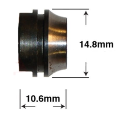 Road, Sante, Mtn Deore, Exage Front Cone 14.8 x 10.6mm