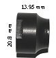 14mm BMX Cone
