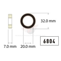 32X20X7 MAX Pivot Bearing