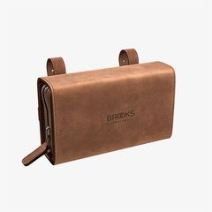 D-Shaped Saddle Bag Dark Tan