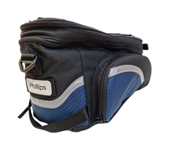Rack Top Bag - Black/Blue